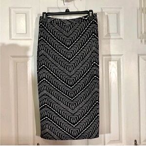 Last Chance!  Pencil Skirt Striped